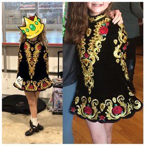 Black Velvet Solo Dress